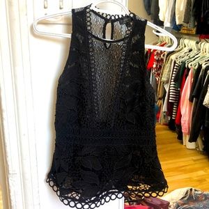 Topshop lace top